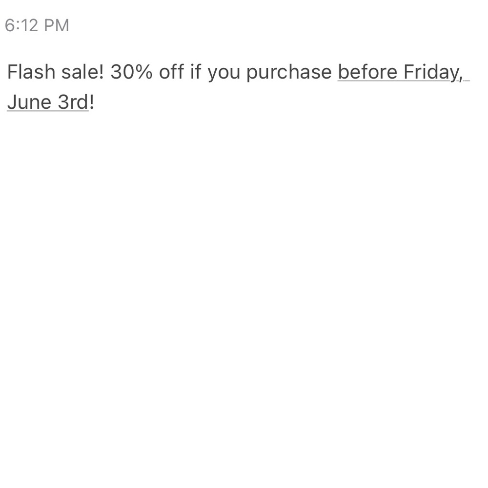 Everything must go!